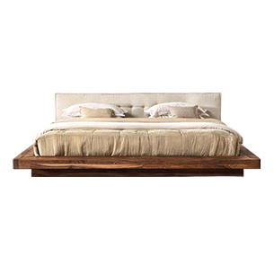 Modern timber bed